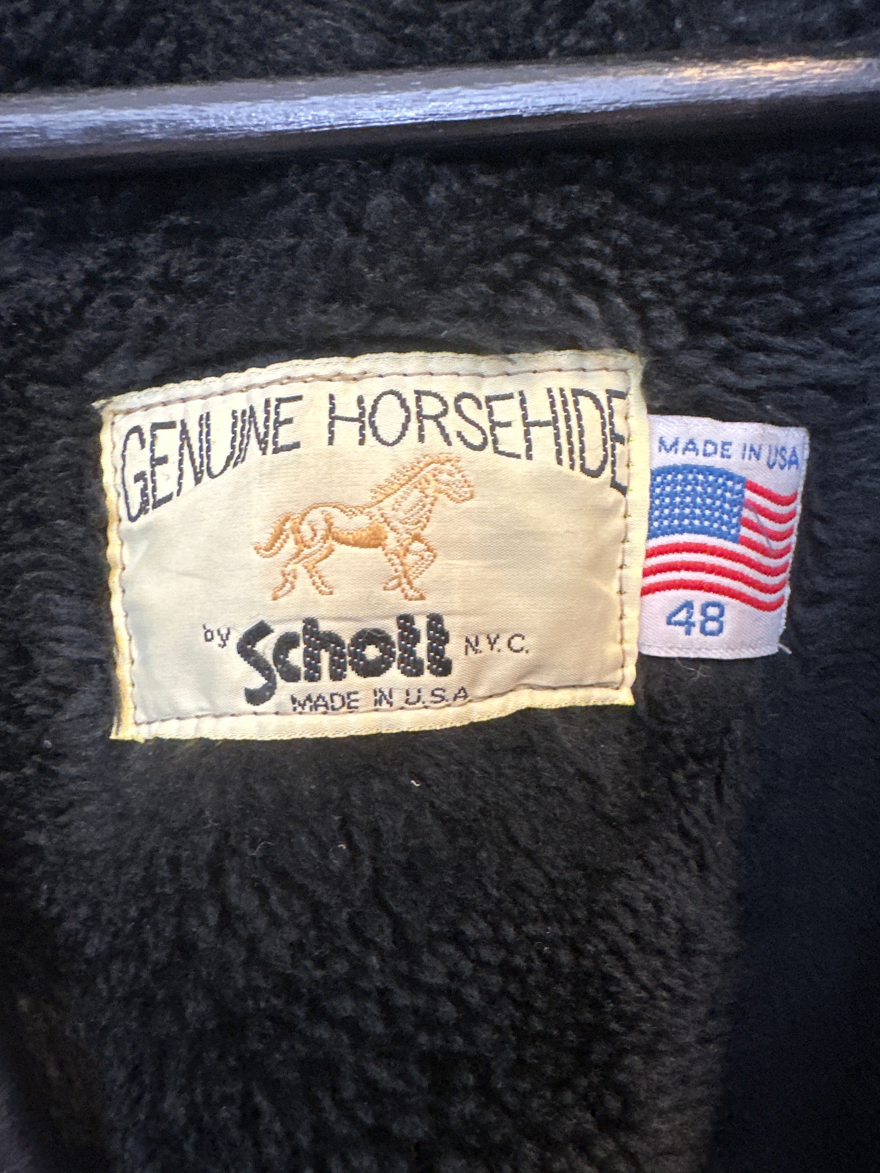 Genuine Horsehide læderjakke